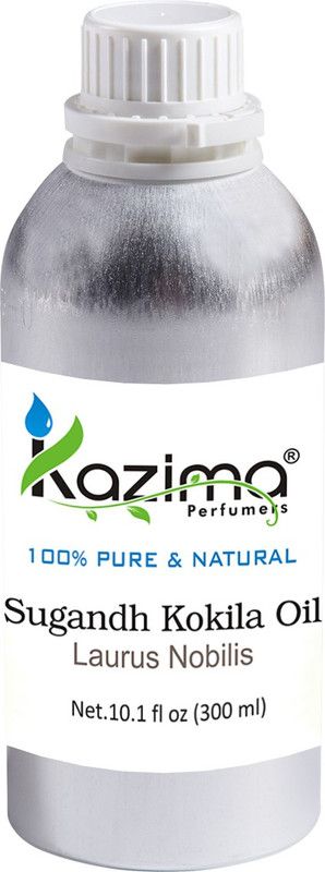 KAZIMA Sugandh Kokila Essential Oil (300ML) 100% Pure Natural & Undiluted For Skin care & Hair treatment  (300 ml)