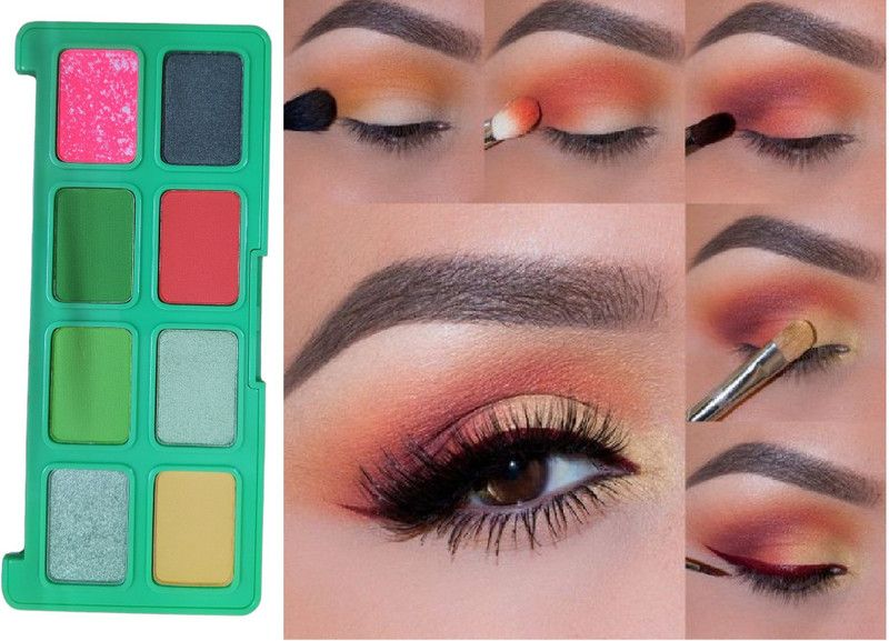 imelda Board Palette Long Lasting Makeup Palette Blendable Professional Eye Shadow 9 g  (MULTI COLOR)