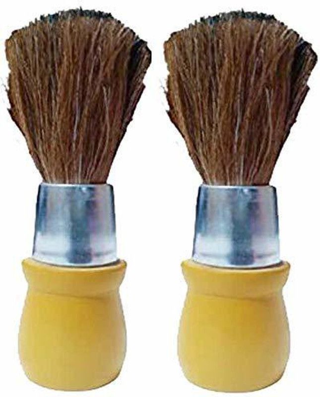 AANU for Men Salon Accessories for Men and Boys Set of 2 Pcs Shaving Brush  (Pack of 2)