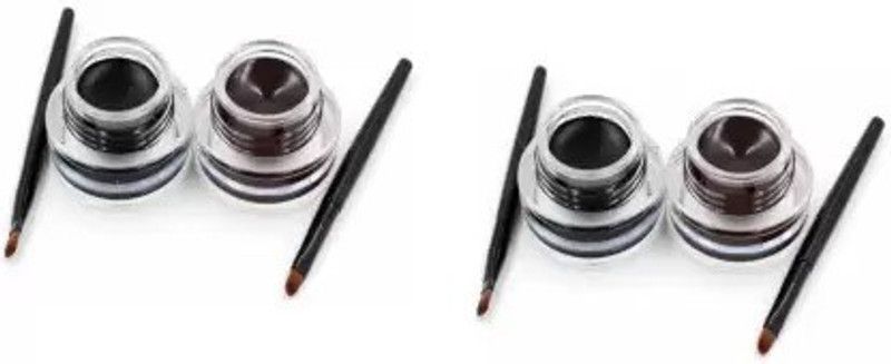 BTNT Sharp cat Eyes look 6 g  (BLACK, BROWN)