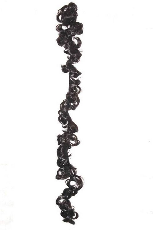 VIVIAN Firil 1# Black New Stylish Hair Extension