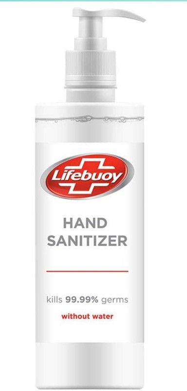 LIFEBUOY 500-ml Hand Sanitizer Pump Dispenser  (4 x 500 ml)