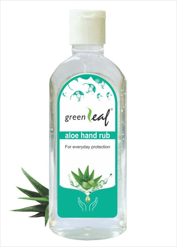 GREENLEAF Aloe Hand Rub Hand Rub Bottle  (215 ml)