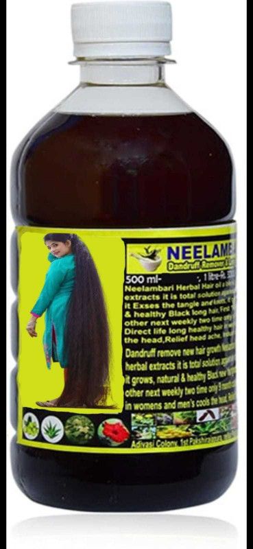 Shudh Neelambari Herbal Hair Fall Control Hair Oil - 500 ML Hair Oil  (500 ml)