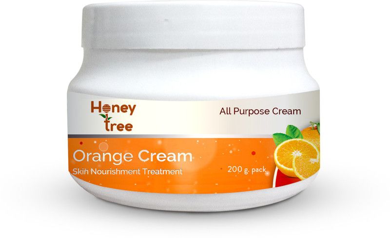 HONEY TREE Orange Massage Cream|Face & Body Massage Cream for Men & Women[200GM]  (200 g)