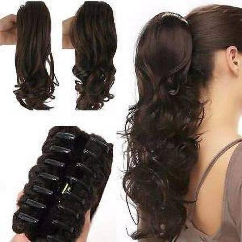 VIVIAN Beautiful Natural Wavy Claw Clip Hair Extension