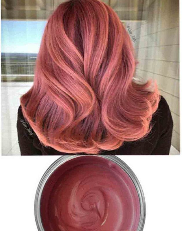 GFSU TEMPORARY NEW HAIR WAX FOR MEN AND WOMEN , ROSE GOLD