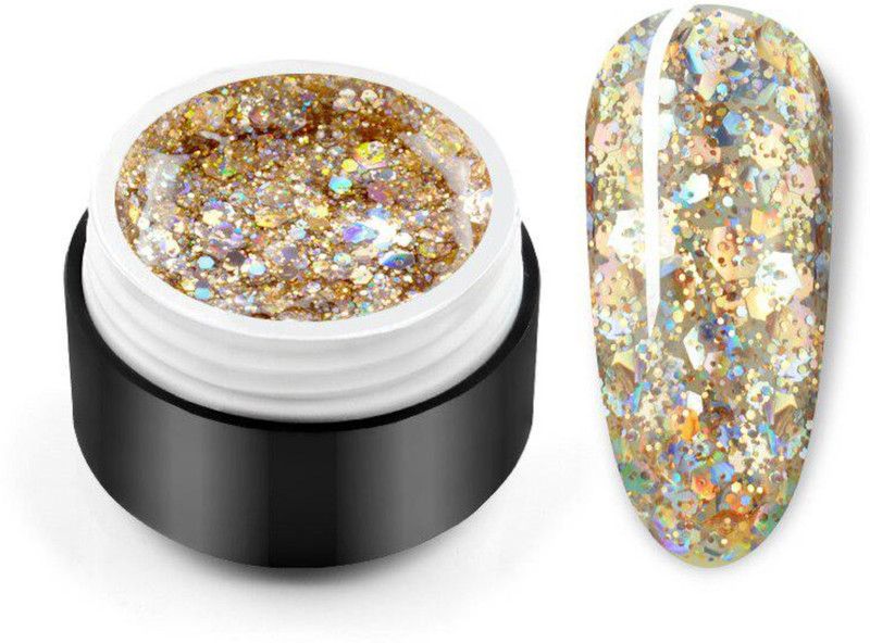 VENALISA 5ml Sequin Color Gel Glitter Nail Gel NailPolish UV LED Gel Starry Color Gel P60 MultiColor