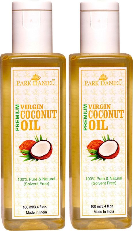 PARK DANIEL Premium Virgin Coconut Oil Combo of 2 bottles of 100 ml(200 ml) Hair Oil  (200 ml)