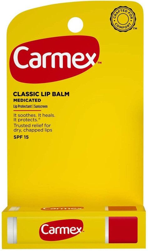Carmex Classic Lip Balm Medicated SPF 15 0.15 oz NA  (Pack of: 1, 5 g)