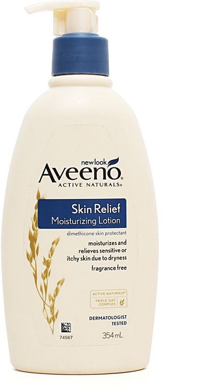 Aveeno Active Naturals Skin Relief Moisturizing Lotion, with Triple Oat Complex, 354ml  (354 ml)