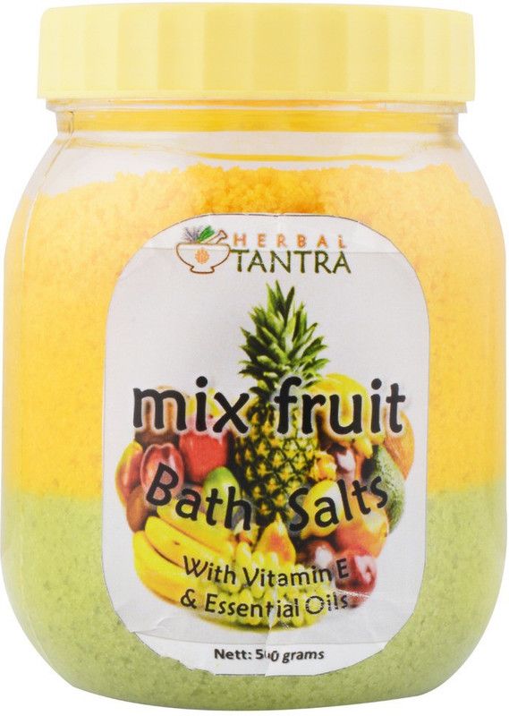 Herbal Tantra Mixedfruit Bath Salt  (500 g)