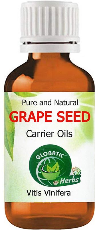 GLOBATIC Herbs Grape Seed carrier Essential Oil Vitis vinifera 100 ML Pure & 100% Undiluted  (100 ml)