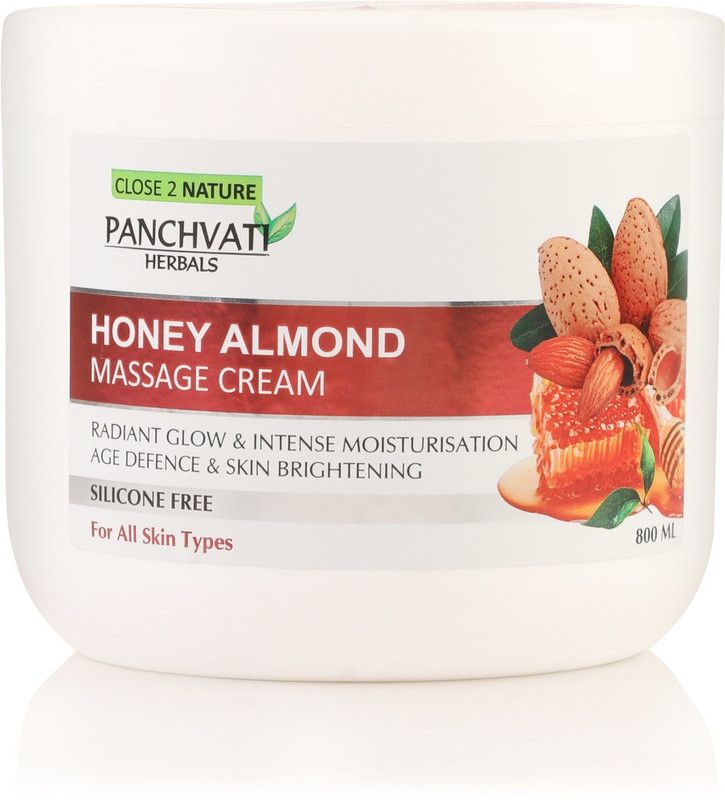 panchvati HONEY ALMOND MASSAGE CREAM 800 ML  (800 ml)