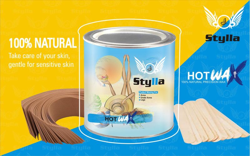 Stylla HOT WAX FOR ALL SKIN SOFT WAX FULL BODY 600 gram wax Wax  (600.57 g)