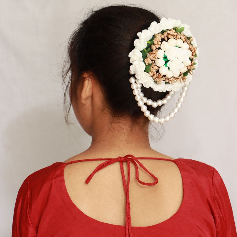 Rudrika Hair Extension Women Styles Bridal Bun Juda Extension Hair Extension