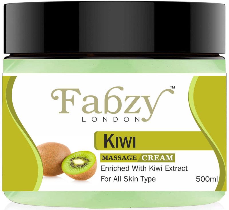 fabzy Kiwi Cream For Face & Body | Moisturizer|Whitening and Brightening 500 ml  (500 ml)
