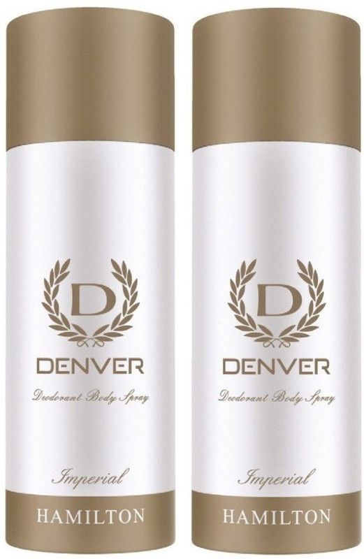 Denver NEW Hamilton Imperial Deodorant Spray - For Men  (330 ml, Pack of 2)