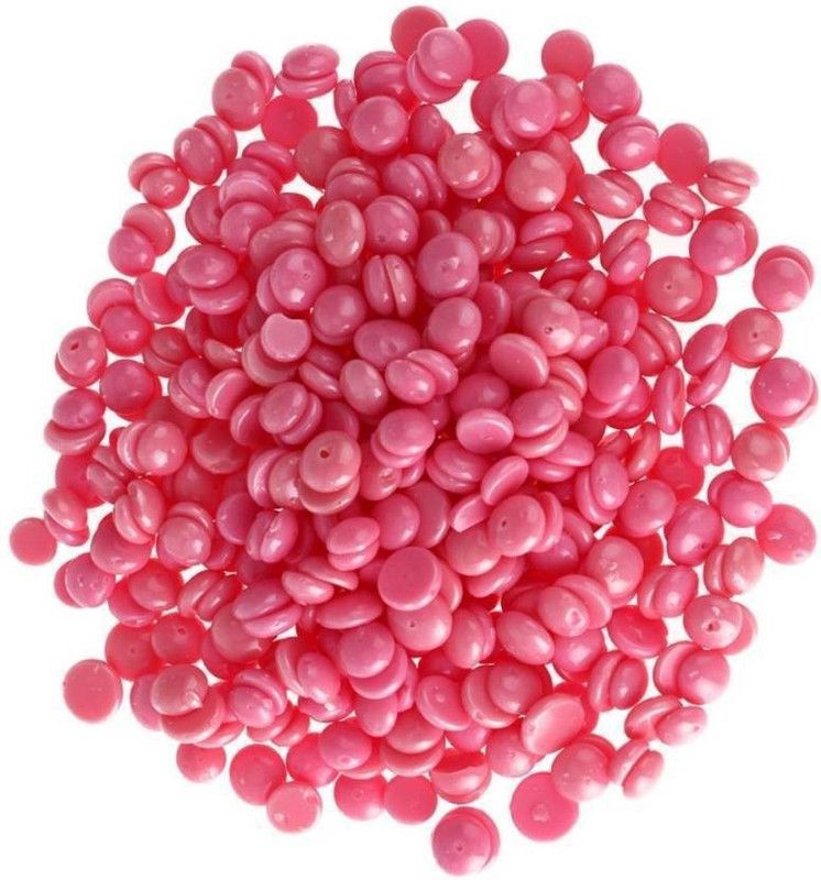 GJSHOP H39 Brazilian ntural body wax bean and ntural hard wex streepless Pink 300 gm Wax  (300 g)