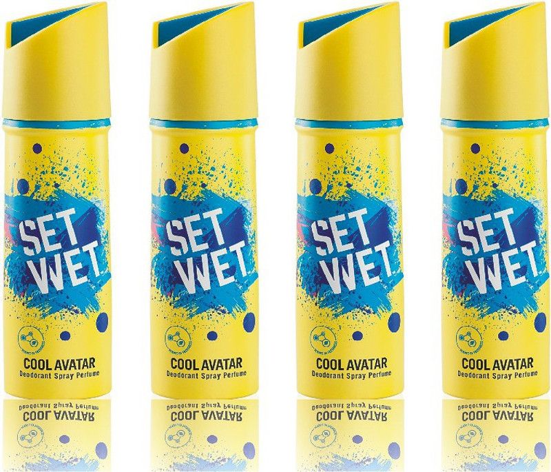 SET WET Cool Avatar Deodorant Deodorant Spray - For Men  (150 ml, Pack of 2)