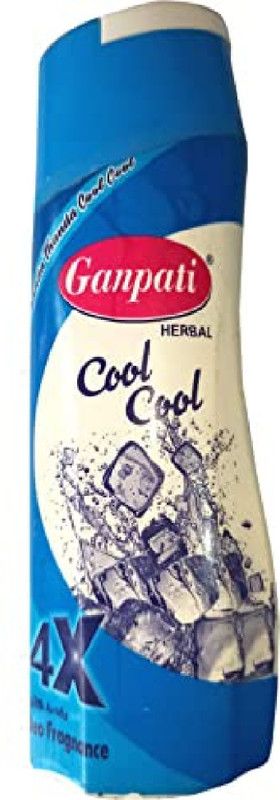 GANPATI HERBAL COOL COOL 4X WITH HERBS DEO FRAGNACE 300GM  (300 g)
