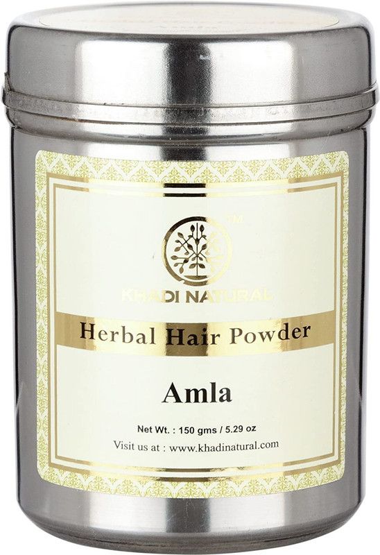 KHADI NATURAL Herbal / Ayurvedic Amla Hair Powder , Herbal Hair Powder