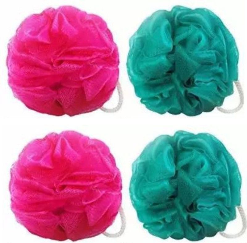 Rhea Loofah  (Pack of 4, Multicolor)