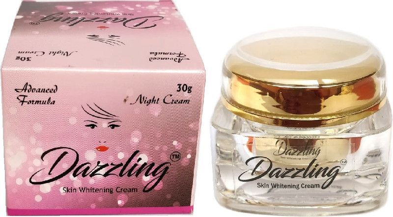 Dazzling Advanced Skin Brightening and Anti Pimple Night Cream  (30 g)