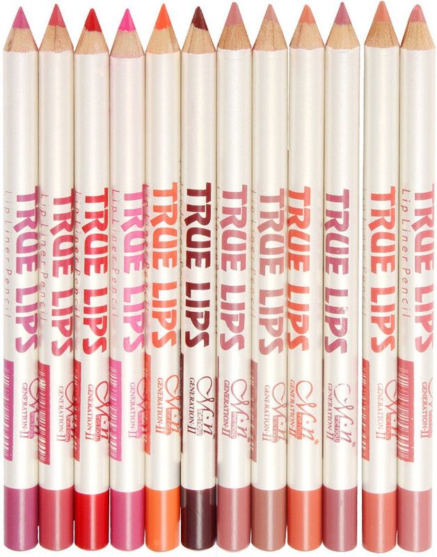Menow True Lips Lip Liner Pencil  (Multicolour)