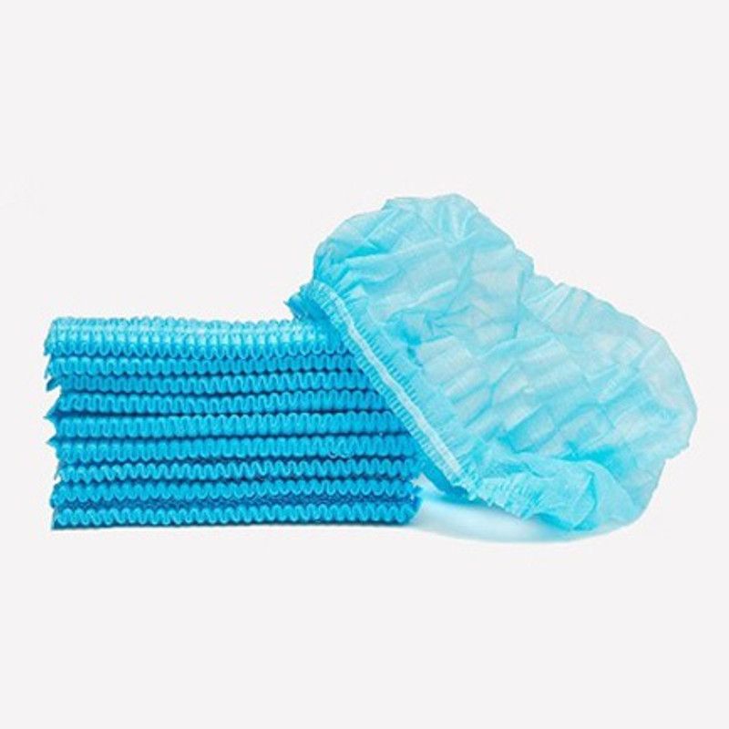 offroad 500 Pcs BLUE Disposable Non Woven Bouffant Surgical Head Cap