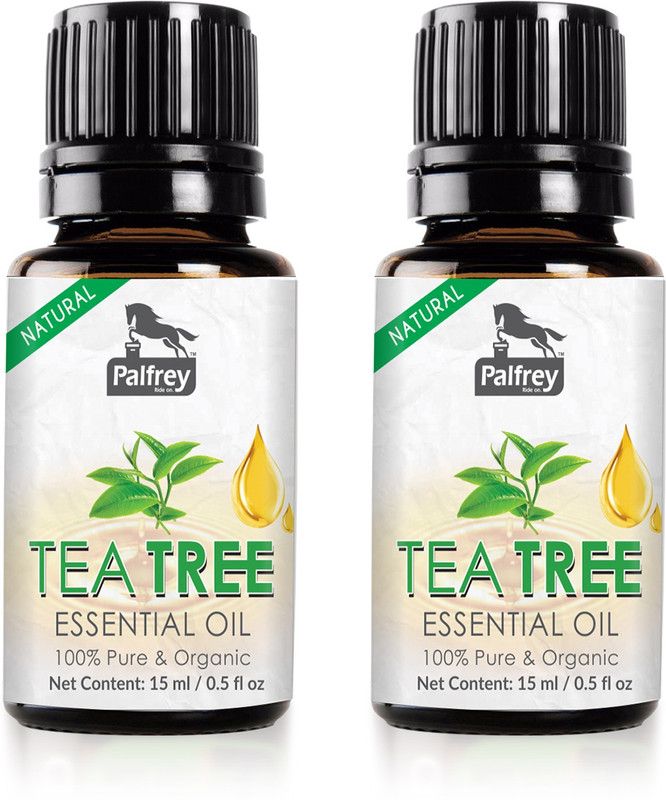PALFREY 100% Pure Natural Organic Tea Tree Essential Oil (15 ml x 2 = 30 ml)  (30 ml)