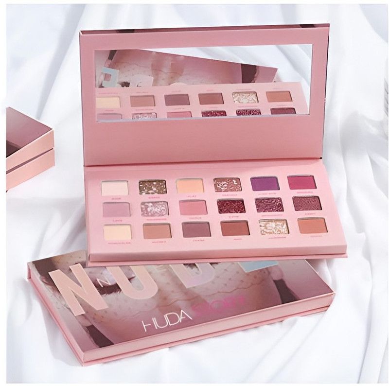 HOT BEAUTY Nude Eyeshadow palette 18 Shades 18 g  (Multicolor)
