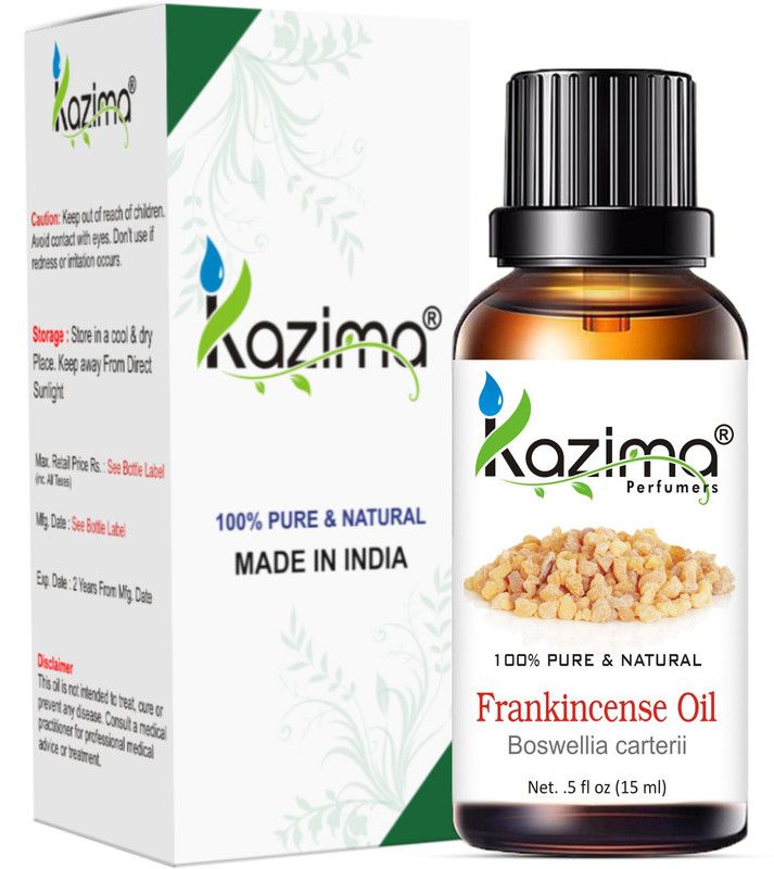 KAZIMA Frankincense Essential Oil (15ML) Pure Natural For Skin Care & Hair Treatment  (15 ml)