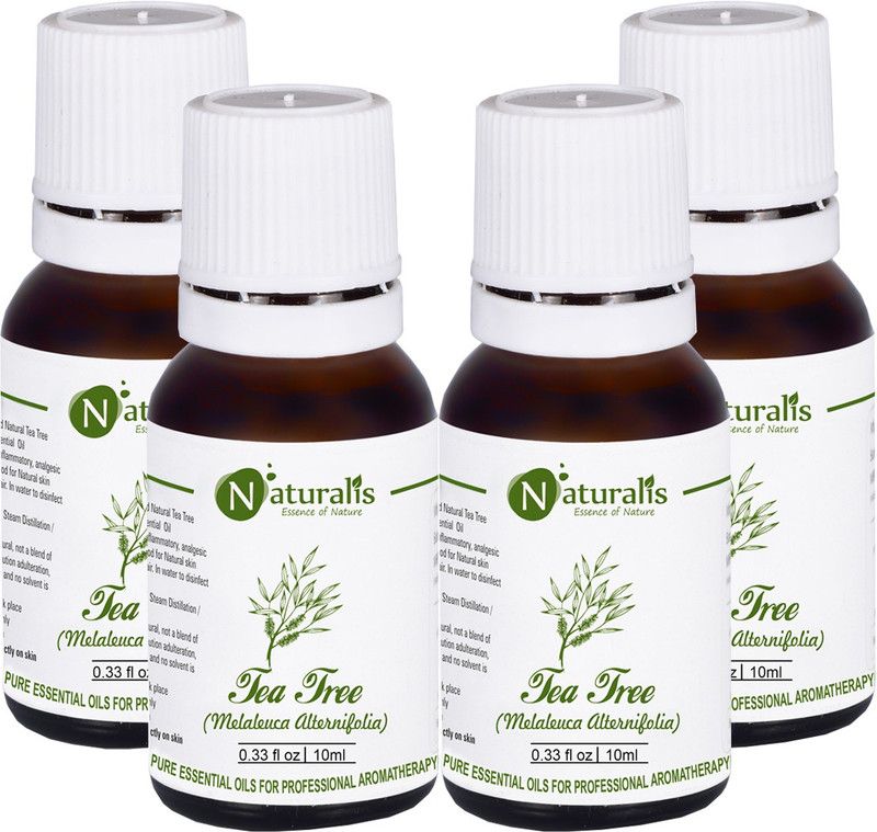 Naturalis 100% Pure & Natural Essential Oil Tea Tree Oil  (10 ml)