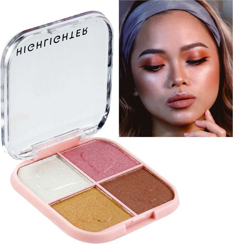 GFSU 4 in1 Glow Glitter Highlighter  (Multi Color)