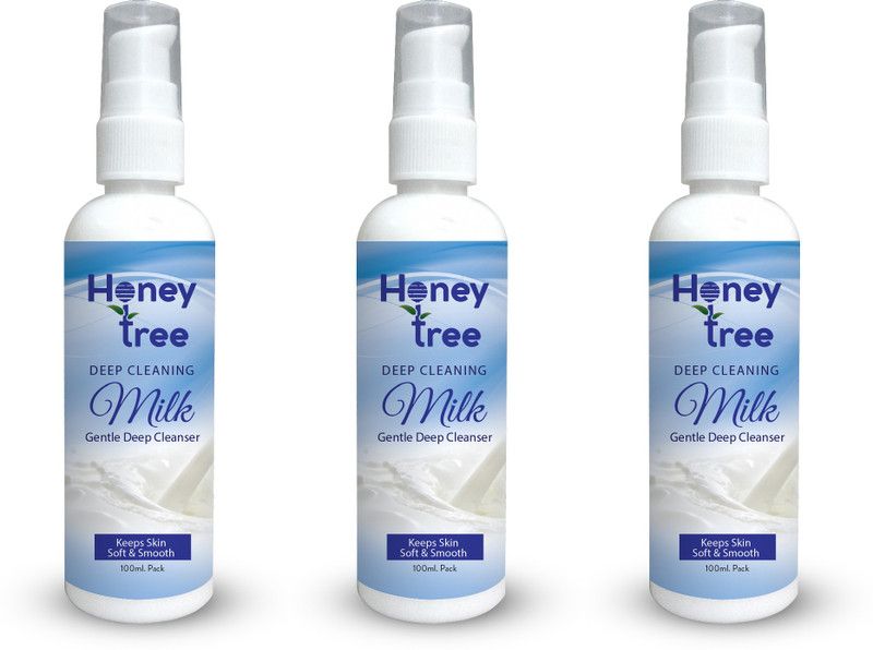 HONEY TREE Deep cleansing milk 100*3  (300 ml)