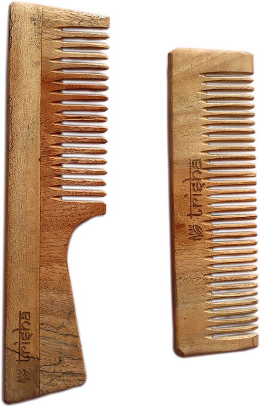 Trisha Wood Combs for Hair Growth, Hairfall, Dandruff Control Comb for Men, Women