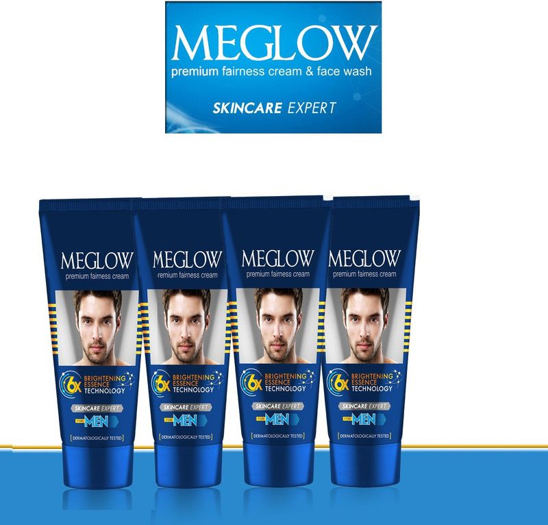 meglow men fairness cream (4 pcs combo)  (50 ml)