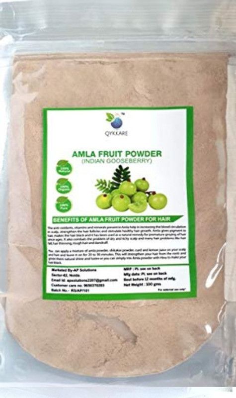 QYKKARE Amla Fruit Powder 100% Natural  (100 g)