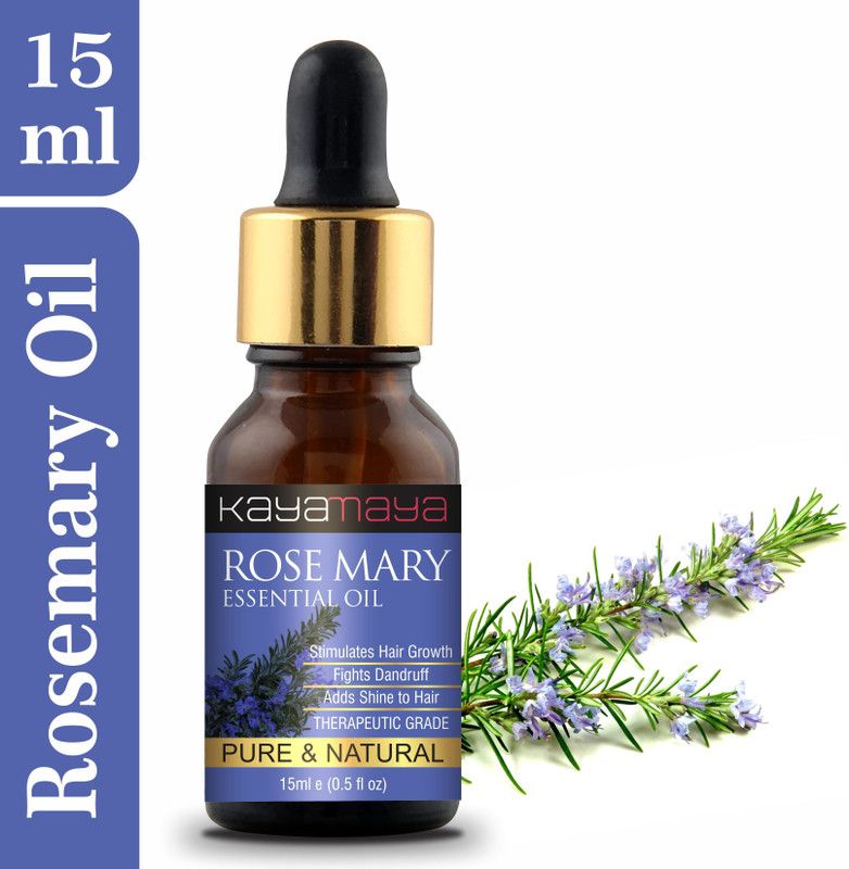 Kayamaya Rosemary Essential Oil - 100% Pure Therapeutic Grade Rosemary Oil  (15 ml)