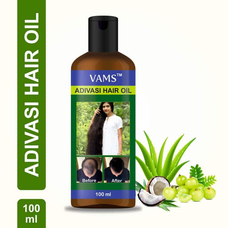 VAMS Adivasi Herbal Hair Growth Oil Hair Care - 100ml Hair Oil  (100 ml)