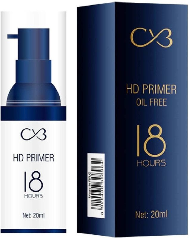 Hilary Rhoda CVB HD Oil Free 18 Hrs Primer, 20ML Primer - 20 ml  (Blue)