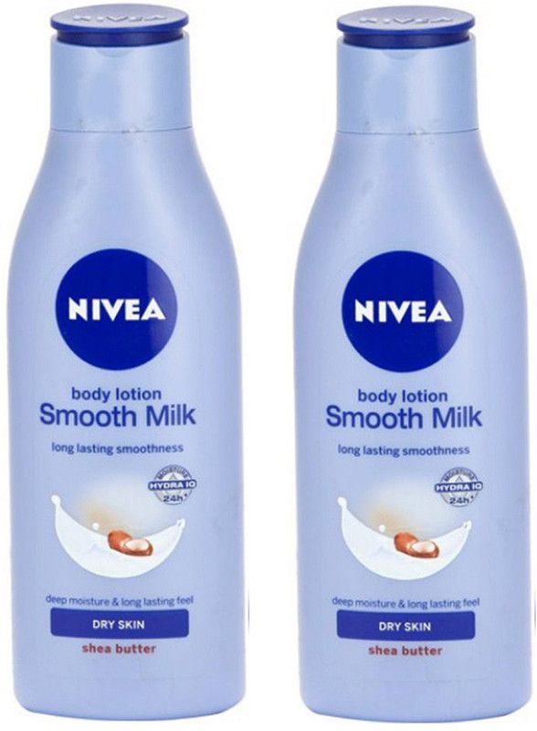 NIVEA Smooth Milk Body Lotion 75ML Each (Pack of 2)  (150 ml)