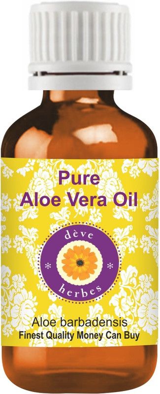 deve herbes Pure Aloe Vera Oil (Aloe barbadensis)- 100% Natural Therapeutic Grade  (30 ml)