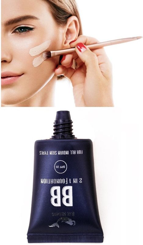 BLUEMERMAID FULL COVERAGE TUBE BB FOUNDATION BEST MATTE FINISH & WATERPROOF FORMULA Foundation  (BEIGE, 30 ml)