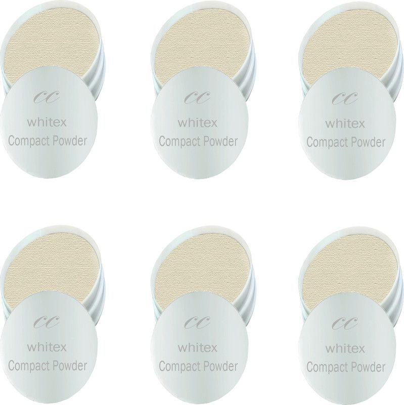 SNV Compact powder for face makeup 6Pcs Combo Compact  (Natural, 20 g)