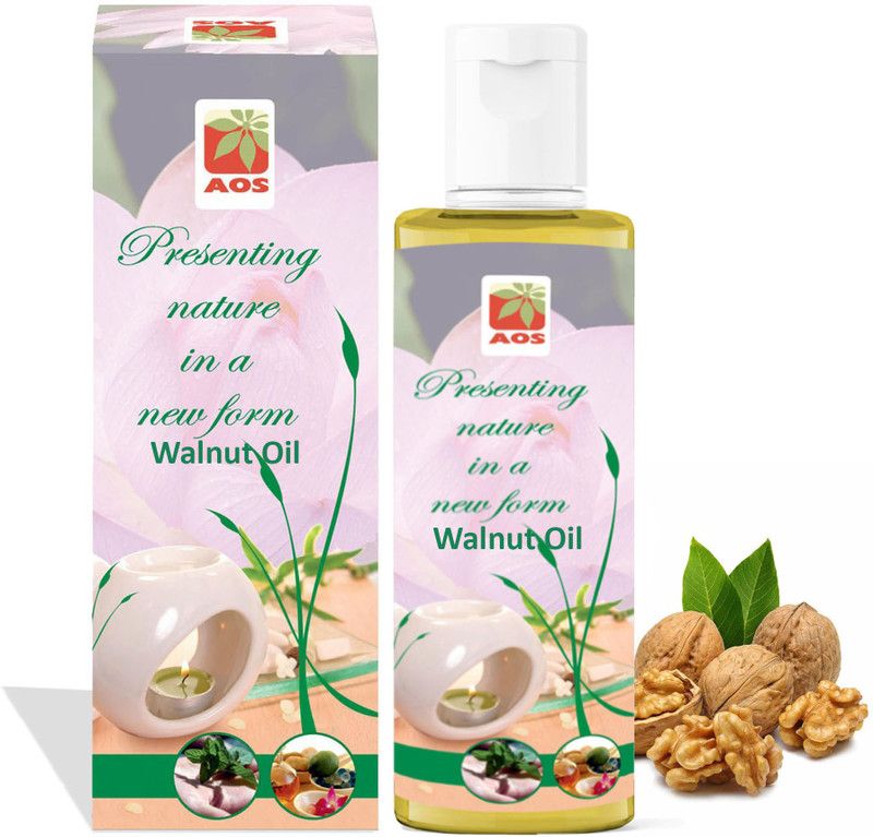 AOS Products 100% Pure Walnut Oil  (50 ml)
