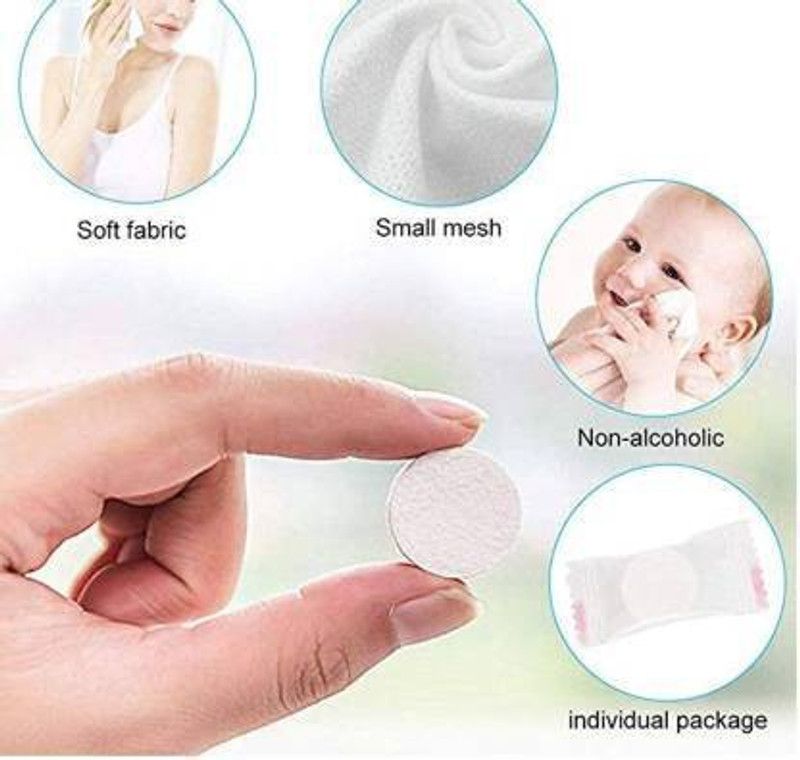 BORIS Magic Tablet Coin 100% Natural Towel Napkin Tissue, Soft Compressed Wipe, Portable Compressed Coin Tissue for Travel/Home/Outdoor Activities l[PACK OF 20 Coin Candy Tablet]  (20 Tissues)