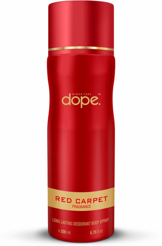 DOPE RED CARPET long lasting body spray | Premium Luxury Body Perfume | Deodorant Spray - For Men & Women  (200 ml)