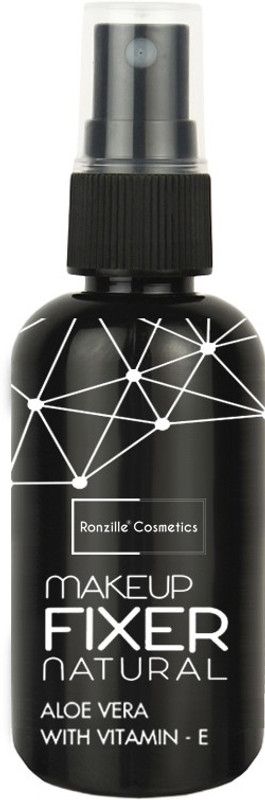 RONZILLE Long lasting Natural Makeup Fixer with Aloevera and Vitamin E Primer - 60 ml  (Transparent)